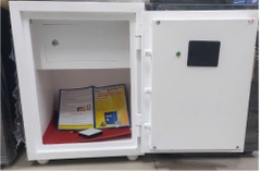Két sắt Korea safe VE65 vân tay điện tử [Trắng]