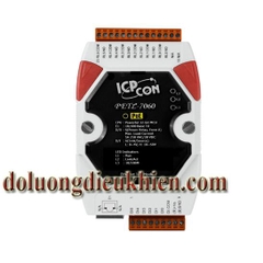 Module 6 kênh đầu vào số + 6 kênh đầu ra Relay kết nối PoE Ethernet Modbus TCP/IP ICP DAS PETL-7060