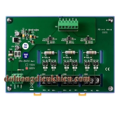 DN-843V-600 3-channel 600 VDC Voltage Attenuator with non-isolation