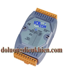 Module 4 kênh đầu vào số + 4 kênh đầu ra Relay kết nối RS-485 DCON & Modbus RTU M-7060