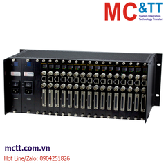 Khung giá 16 slot khe cắm Card E1 sang Ethernet 3Onedata RACK4000