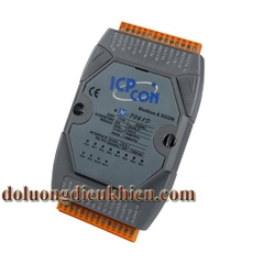 Module 12 kênh đầu ra Relay kết nối RS-485 DCON & Modbus RTU ICP DAS M-7061D