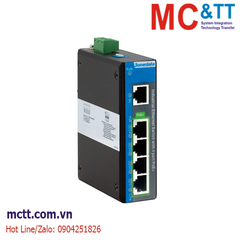 Switch công nghiệp 4 cổng Gigabit PoE + 1 cổng Gigabit Ethernet 3Onedata IPS2000G-1GT-4GPOE