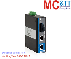 Bộ Chuyển Đổi Quang Điện Công Nghiệp 2 Cổng Ethernet + 1 Cổng Quang (2 sợi quang, Single mode, SC, 80KM) 3Onedata IMC102B-F-S-SC-80KM