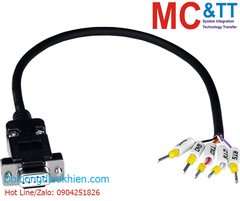 DB9 Female to 5-wire Cable [RS-232] ICP DAS CA-0903 CR