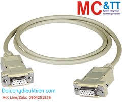 DB9 Female to DB9 Female crossover Cable [RS-232; Pin2, Pin3 and Pin5] ICP DAS CA-0910N CR