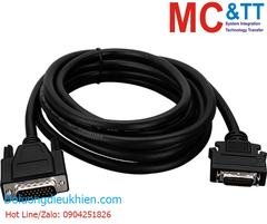 HD DB26 Male Cable,for Fuji Servo Amplifier (for FALDIC-W and ALPHA5 Smart Series) ICP DAS CA-26-FFW-30 CR