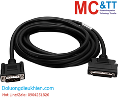 HD DB26 Male Cable,for Mitsubishi Servo Amplifier (for MELSERVO-J3/J4/JE series) ICP DAS CA-26-MJ3-50 CR