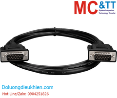 HD DB26 Male to Male cable 180° ICP DAS CA-2615M CR
