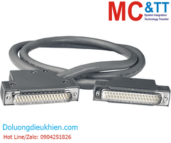 CA-3710A CR: DB37 Male to Female Cable, 90º