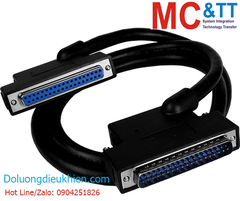 DB37 Male to Female, with Molded Cable, 45º ICP DAS CA-3710AM CR