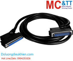 DB37 Male to Female, with Molded Cable, 45º ICP DAS CA-3730AM CR