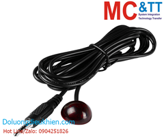 Mắt đọc hồng ngoại Semi -sphere -headed IR receiver cable (with adhesive pad, 2.5 m) ICP DAS CA-IR-SH1251-360 CR