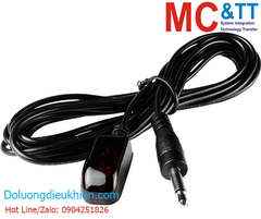 Mắt đọc hồng ngoại Single-headed IR emitter cable (with adhesive pad, Ø 5 mm IRED, 2.5 m ICP DAS CA-IR-SH2251-5 CR