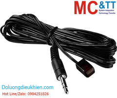 Mắt đọc hồng ngoại Single-headed IR emitter cable (with adhesive pad, Ø 3 mm IRED, 2.5 m) ICP DAS CA-IR-SH2251 CR