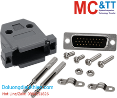 HD DB26 connector Male with plastic cover ICP DAS CA-PC26M CR