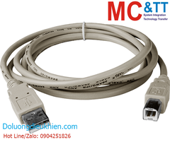 USB 2.0 A-Male to B-Male Cable ICP DAS CA-USB18 CR