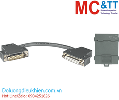 DB25 Male to Female Cable, DIN-Rail Mounting ICP DAS CD-25015