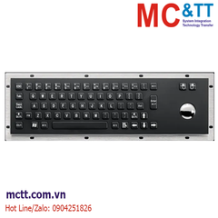 Bàn phím công nghiệp thép không gỉ với Trackball, IP65, 67 keys Davo D-8602B