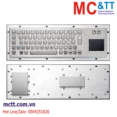 Bàn phím công nghiệp thép không gỉ với Touchpad, IP65, 67 keys Davo D-8607