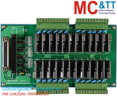 Bo mạch kết nối 24 kênh đầu ra Relay SSD DC ICP DAS DB-24SSRDC/D