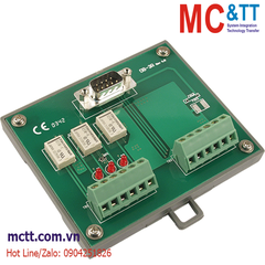 Bo mạch kết nối 3 kênh DI + 3 kênh Relay ICP DAS DB-3R/DIN CR