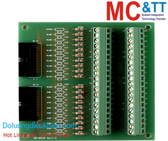 Bo mạch kết nối Screw Terminal Board with Two 20-pin connectors ICP DAS DB-8025 CR