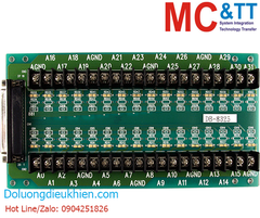 Bo mạch kết nối Female DB37 to Screw Terminal Board ICP DAS DB-8325/2 CR