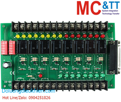 Bo mạch Relay cho Card SERVO-300/PISO-PS300U ICP DAS DB-8R