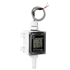 Cảm biến đo và hiển thị nhiệt độ + độ ẩm RS-485 Modbus RTU ICP DAS DL-100TM485PS-W CR