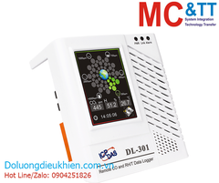 Module Data Logger đo CO + nhiệt độ + độ ẩm RS-485/Ethernet Modbus RTU/TCP & MQTT ICP DAS DL-301 CR