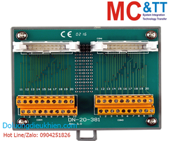 Bo mạch kết nối Two 20-pin Header I/O Connector Block ICP DAS DN-20-381