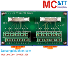 Bo mạch kết nối Two 20-pin Header I/O Connector Block ICP DAS DN-20 CR