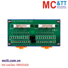 Bo mạch kết nối Two 20-pin Header I/O Connector Block ICP DAS DN-20 CR