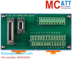 Bo mạch kết nối 25/9 pin D-sub I/O Connector Block ICP DAS DN-25 CR