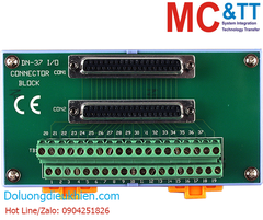 Bo mạch kết nối Female DB37 to Screw Terminal Board ICP DAS DN-37-AM/2 CR