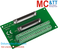 Bo mạch kết nối Female DB37 to Screw Terminal Board ICP DAS DN-37/N CR