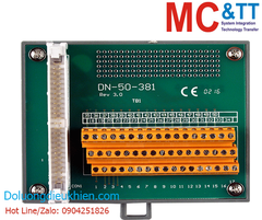 Bo mạch kết nối 50-pin Header I/O Connector Block ICP DAS DN-50-381