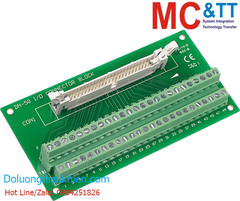 Bo mạch kết nối 50-pin Header I/O Connector Block ICP DAS DN-50/N CR