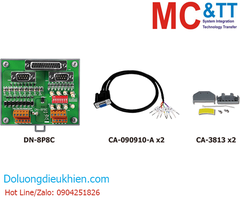 Bo mạch kết nối 8 kênh bộ đếm Counter + 8 kênh đầu ra DO ICP DAS DN-8P8C-CA CR