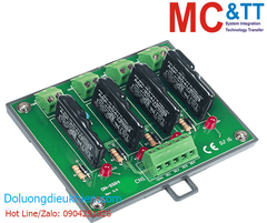 Bo mạch kết nối 4 kênh Relay bán dẫn (SSR) ICP DAS DN-SSR4/N CR
