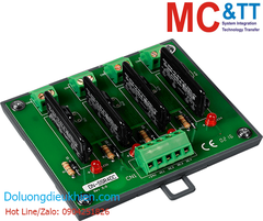 Bo mạch kết nối 4 kênh Relay bán dẫn (SSR) ICP DAS DN-SSR4DC CR