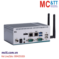 Máy tính công nghiệp không quạt Axiomtek eBOX100-51R-FL-DC7300U với Intel Core i5-7300U, DisplayPort++, 2 COM, 4 USB, and 2 GbE LAN