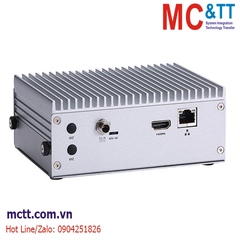 Máy tính công nghiệp không quạt Axiomtek eBOX560-512-FL-DC-7100U với Intel Core i3-7100U 2.4 GHz, 2 HDMI, 2 GbE LAN, 4 USB 3.0, PCI Mini Card