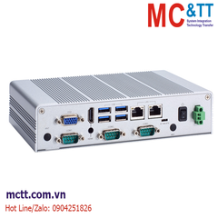 Máy tính công nghiệp không quạt Axiomtek eBOX626-311-FL với Intel Atom x5-E3940 1.8 GHz, HDMI, VGA, 2 GbE LAN, 6 USB, and 3 COM