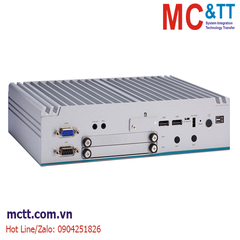 Máy tính công nghiệp không quạt Axiomtek eBOX630-528-FL8665UE với Intel Core i7-8665UE, 2 HDMI, 1 VGA, 3 GbE LAN, 6 USB