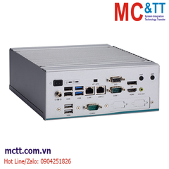 Máy tính công nghiệp không quạt Axiomtek eBOX640-521-FL-DC với LGA1151 9th/8th gen Intel Core i7/i5/i3 or Celeron, Intel H310, HDMI, DisplayPort, 6 USB, 2 COM, M.2 slot