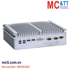 Máy tính công nghiệp không quạt Axiomtek eBOX671-521-FL-DC4PoE với LGA1151 9th/8th gen Intel Core i7/i5/i3 or Celeron, Intel Q370, DVI-I, HDMI, dual HDD, 4 PoE, 2 GbE LAN, 6 USB, 2 COM