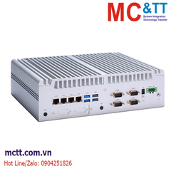 Máy tính công nghiệp không quạt Axiomtek eBOX671B-ALD-GbE với LGA1700 Core™ i9/i7/i5/i3 or Celeron gen 13th/12th, 6 USB, 4 LAN, 2 HDMI