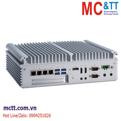 Máy tính công nghiệp không quạt Axiomtek eBOX710A-CML-PCIe với LGA1200 gen 11th/10th Intel® Core™ i9/i7/i5/i3 or Celeron, Intel H420E, 2 HDMI, 6 USB, 4 LAN, 4 PCIe